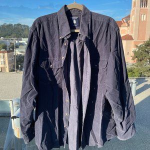 Vintage Roundtree & Yorke Outdoor Corduroy Button Down - Men's L
